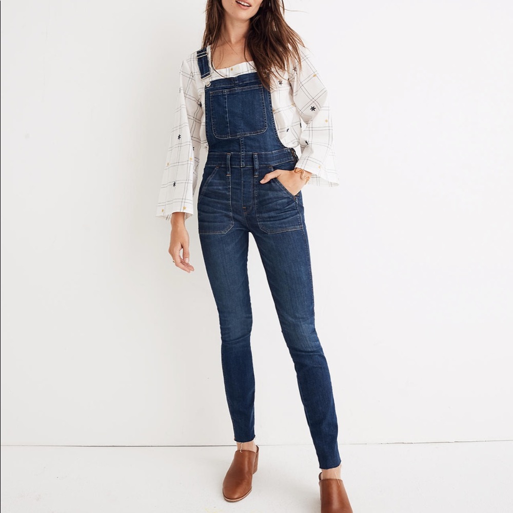Madewell Skinny Overalls Eco Edition XS
